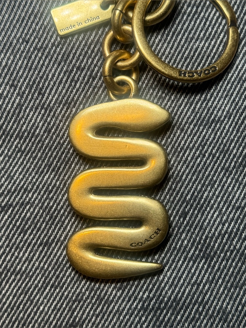 Coach Lunar New Year Snake Charm - Picture 6 of 6